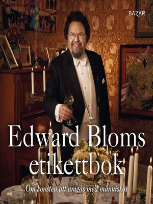 cover image of Edward Bloms etikettbok